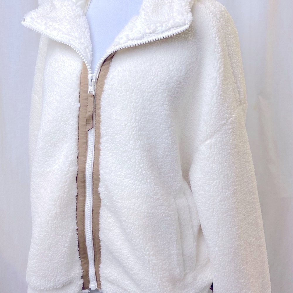 New with tags! Ivory Gap Fit Sherpa Hooded Coat XL - Picture 1 of 8